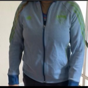 Seattle Sounders Adidas zip jacket